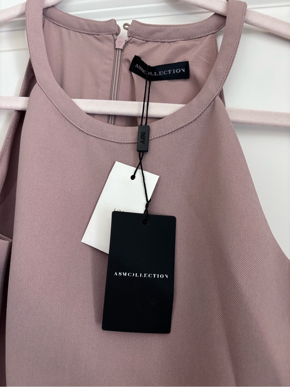 ASV Collection Strapless Dusty Pink Dress